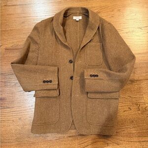 J. Crew Men's Tan Wool Jacket
